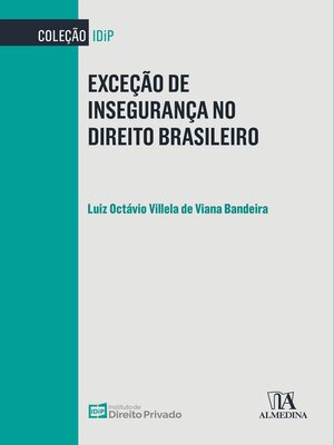cover image of Exceção de Insegurança no Direito Brasileiro